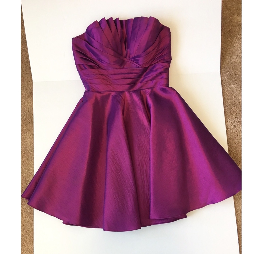 Strapless A-line Formal Dress